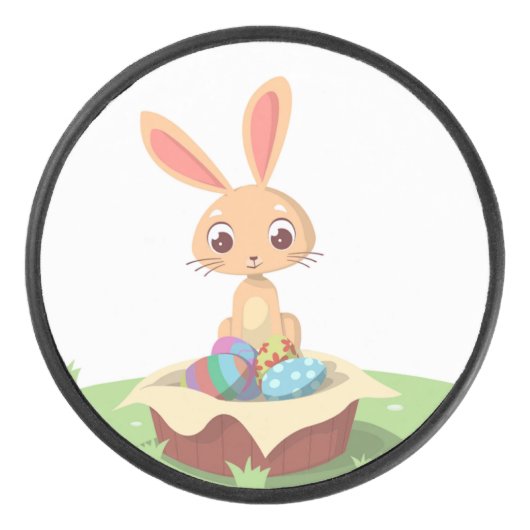 PALET DE HOCKEY EASTER BUNNY (Devant)