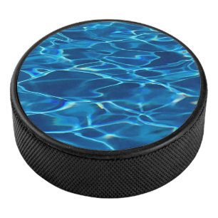 Palet De Hockey Eau de la piscine bleu foncé