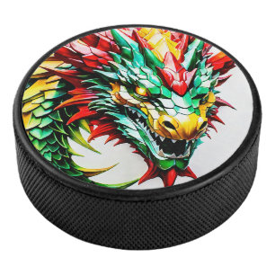 Palet De Hockey Échelle rouge, verte et jaune