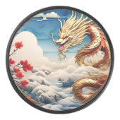 Palet De Hockey Échelles rouge bleu et or (Devant)