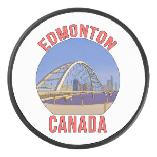 Palet De Hockey Edmonton Alberta Canada