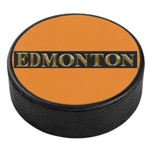 PALET DE HOCKEY EDMONTON HOCKEY PUCK
