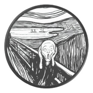 Palet De Hockey Edvard Munch - La lithographie de cri