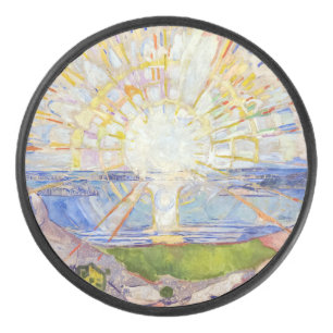 Palet De Hockey Edvard Munch - Le Soleil 1911
