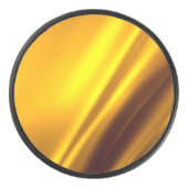 Palet De Hockey Elégant Satin Or Faux Texture Look (Devant)