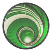 Palet De Hockey Escalier vert circulaire (Devant)