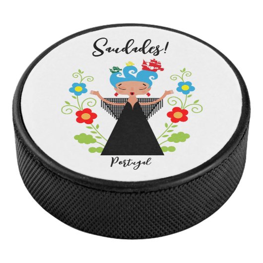 Palet De Hockey Fado chanteuse avec caravelle portugaise (3/4/2016 12:00:00 AM)