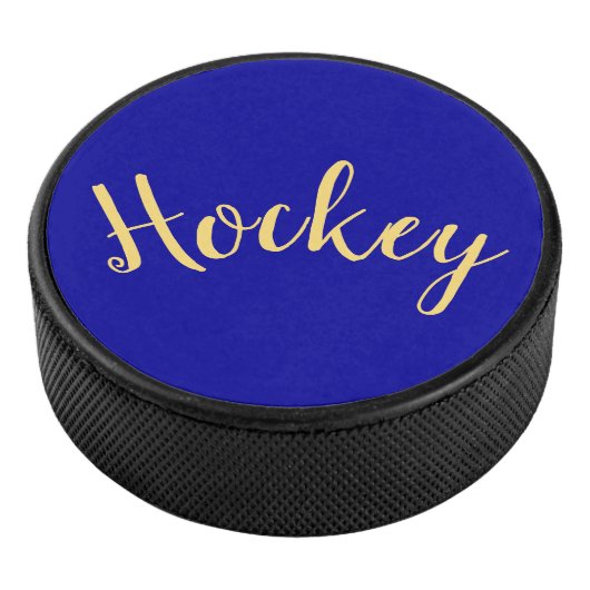 Palet De Hockey Fancy "Hockey" Script Rich Royal Blue Arrière - pl (3/4/2016 12:00:00 AM)