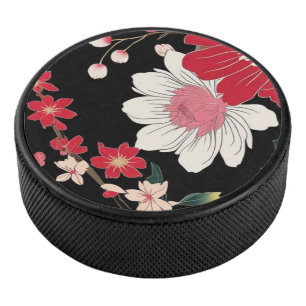 Palet De Hockey Fête d'anniversaire Japon Fleur de cerisier Coloré