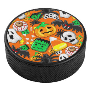 Palet De Hockey Fête des Candies Éffrayantes d'Halloween