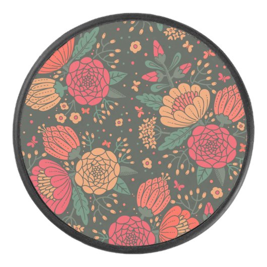 Palet De Hockey fleur (Devant)