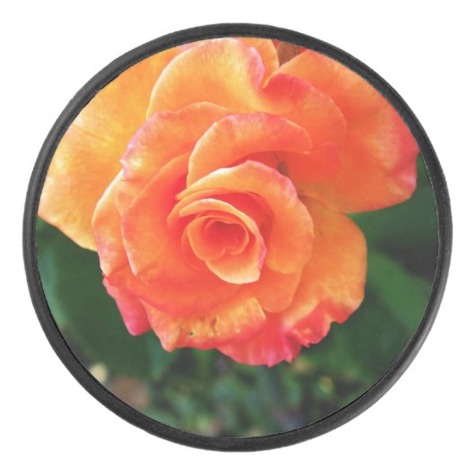 Palet De Hockey Fleur de rose orange (Devant)