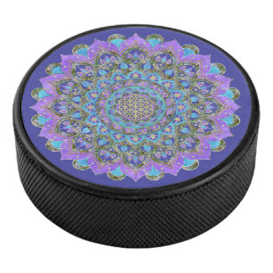 Palet De Hockey Fleur De Vie - Mandala India Style 2