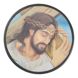 Palet De Hockey Foi chrétienne Jésus Christ