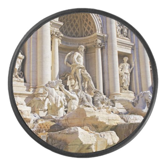 Palet De Hockey Fontaine de Trevi Rome Photographie (Devant)