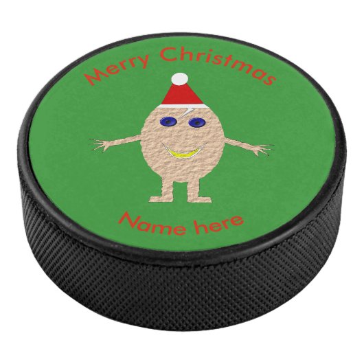 Palet De Hockey Funky Christmas Egg Hockey Puck (3/4/2016 12:00:00 AM)