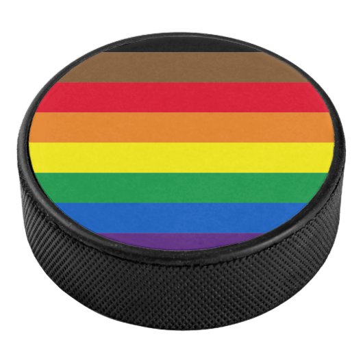 Palet De Hockey Gay pride lgbtq diversité inclusive rainbow flag (3/4/2016 12:00:00 AM)