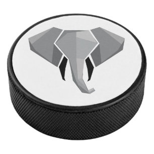 Palet De Hockey Géométrie Tête d'éléphant