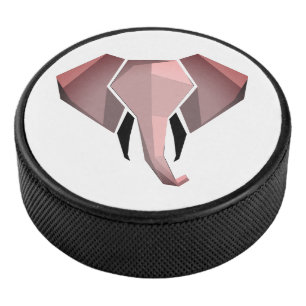 Palet De Hockey Géométrie Tête d'éléphant