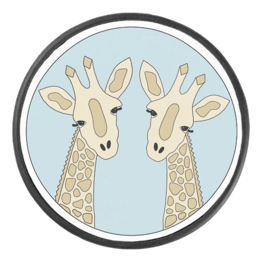 Palet De Hockey Giraffenpaar blau (Devant)