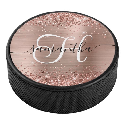 Palet De Hockey Glitterie Rose or Glam Monogramme (3/4/2016 12:00:00 AM)