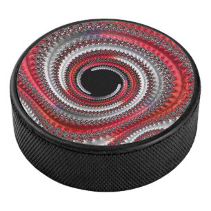 Palet De Hockey Gradient noir abstrait