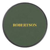 Palet De Hockey Green minimalist custom name (Devant)