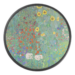 Palet De Hockey Gustav Klimt - Jardin de campagne avec tournesols