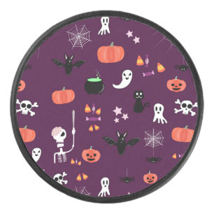 Palet De Hockey Halloween