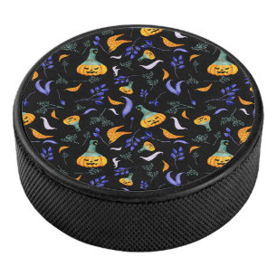 Palet De Hockey Halloween Forest Hockey Puck