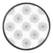 Palet De Hockey Halloween, Spider Web, Tricoter Ou Traiter, Boo (Devant)