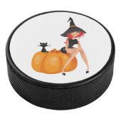 PALET DE HOCKEY HALLOWEEN WITCH (3/4/2016 12:00:00 AM)