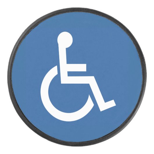 Palet De Hockey Handicapé (Devant)