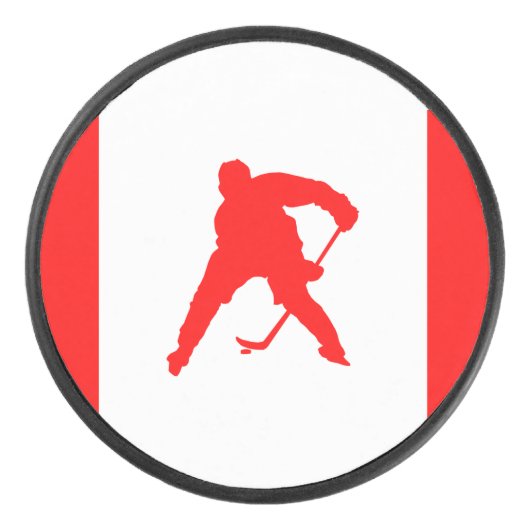 Palet De Hockey Hockey Canada (Devant)