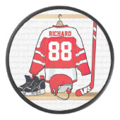 Palet De Hockey Hockey sur glace du Jersey (Devant)