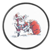 Palet De Hockey Housse de hockey Père Noël en colère (Devant)