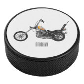 Palet De Hockey Illustration de Chopper Motorcycle 1950 (3/4/2016 12:00:00 AM)