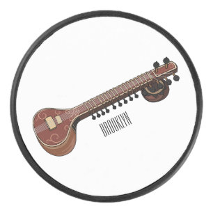 Palet De Hockey Illustration de dessin de Sitar