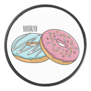 Palet De Hockey Illustration de Donut