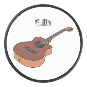 Palet De Hockey Illustration de guitare acoustique