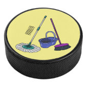 Palet De Hockey Illustration de la bande dessinée Broom & mop (3/4/2016 12:00:00 AM)