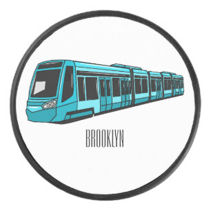 Palet De Hockey Illustration de locomotive électrique