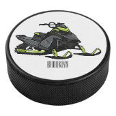 Palet De Hockey Illustration de motoneige (3/4/2016 12:00:00 AM)