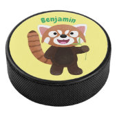 Palet De Hockey Illustration de panda rouge mignon (3/4/2016 12:00:00 AM)