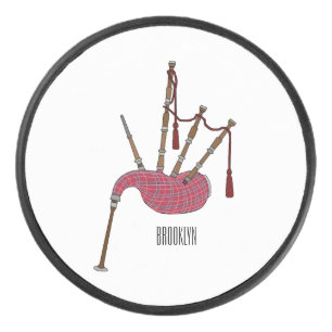 Palet De Hockey Illustration de pipes