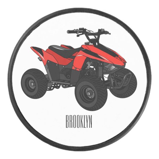 Palet De Hockey Illustration de Quad bike atv (Devant)