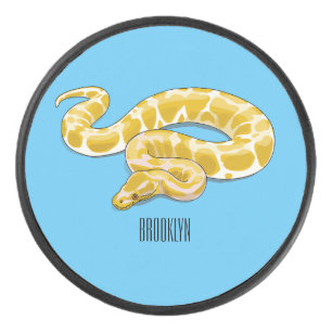 Palet De Hockey illustration de serpent python birman de dessin an