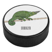 Palet De Hockey Illustration du caméléon de Jackson (3/4/2016 12:00:00 AM)