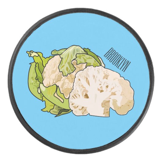 Palet De Hockey Illustration du chou-fleur (Devant)