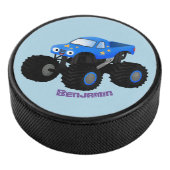 Palet De Hockey Illustration d'un camion monstre bleu mou (3/4/2016 12:00:00 AM)